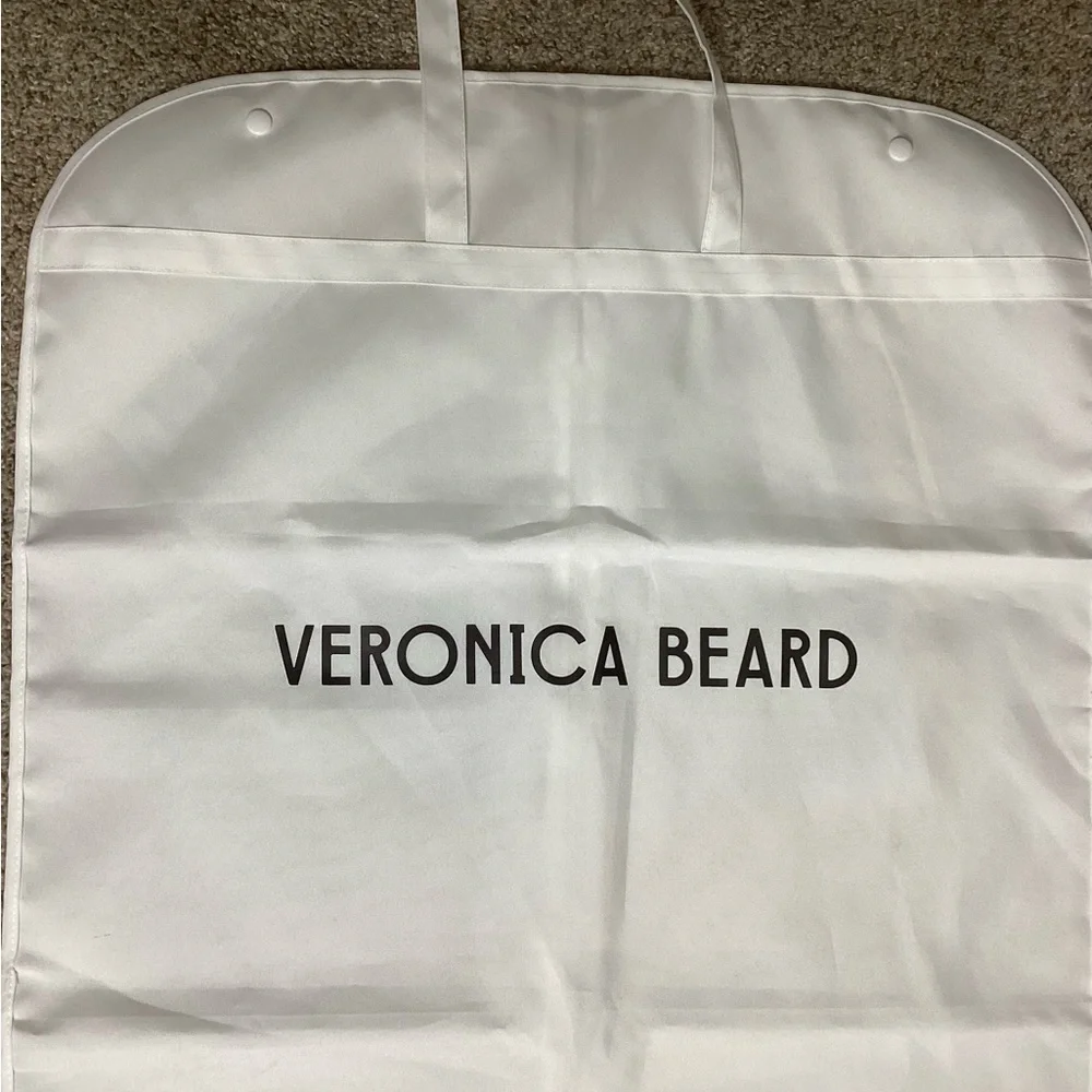 Veronica Beard Hanging Garment Bag Travel Storage Blazer Dress 25” x 44”